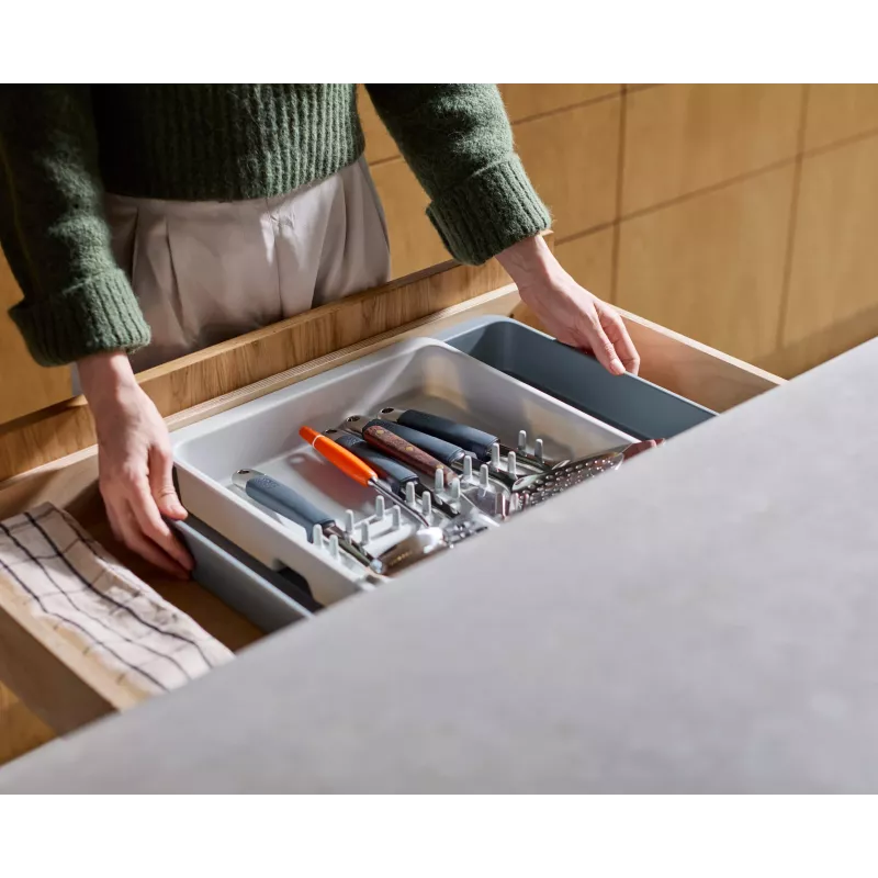 Joseph Joseph DrawerStore uitschuifbare besteklade-organizer grijs 8500017