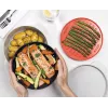 Joseph Joseph M-Cuisine 4-delige oranje magnetron-kookset