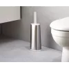 Joseph Joseph Flex 70517 RVS-toiletborstel met siliconenkop, zilver/grijs