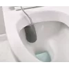 Joseph Joseph Flex 70517 RVS-toiletborstel met siliconenkop, zilver/grijs