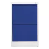 Phoenix Safe FC1002GBK 2-laden brandwerende archiefkast, blauw
