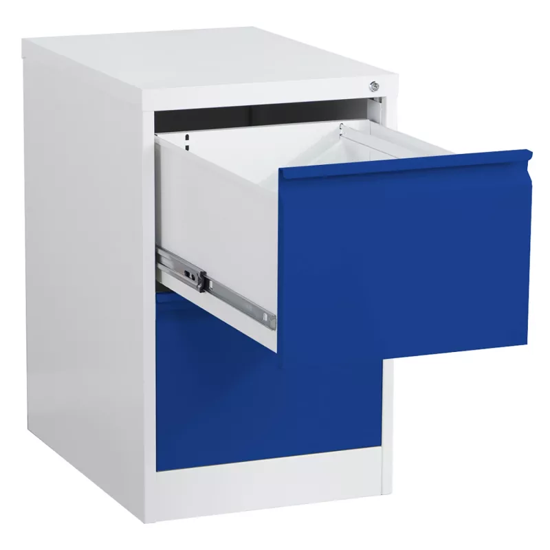 Phoenix Safe FC1002GBK 2-laden brandwerende archiefkast, blauw