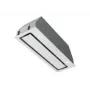 Cata GA DUAL 90 WH wandkap, 90 cm, 805 m³/h, roestvrij staal met wit glas