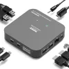 PORT Designs universele dockingstation - 2 x 4K 2 HDMI met voeding - EU