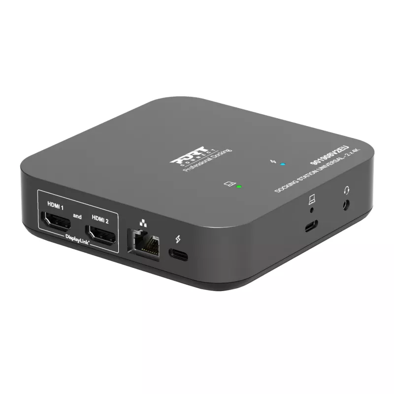 PORT Designs universele dockingstation - 2 x 4K 2 HDMI met voeding - EU