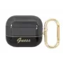 Guess Apple AirPods 3 transparant hoesje zwart