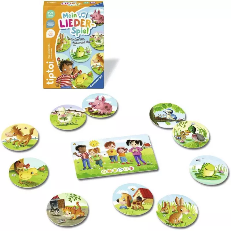 Ravensburger tiptoi Mijn liedjes-spel interactief liedjesboek (Duits)