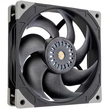 SILVERSTONE TECHNOLOGY SST-FHL140 140mm Zwarte Behuizingsventilator, 4-Pin PWM, Hydraulic Bearing, 0-1500 RPM, 92,5 CFM
