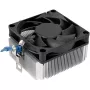 SILVERSTONE TECHNOLOGY SST-NT09-AM5 Low Profile CPU-koeler, 92mm Ventilator, 2 Heatpipes, AMD AM5, Zwart