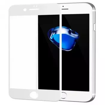 EVELATUS Apple iPhone 7/8/SE2020/SE2022 2.5D full cover Japan glue glass anti-static witte schermbeschermer