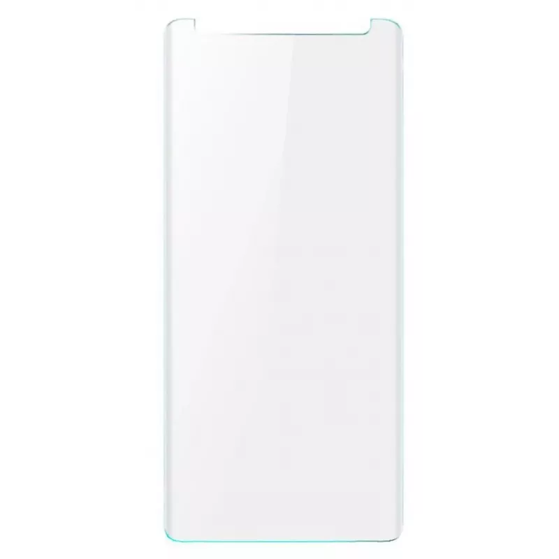 EVELATUS Samsung Galaxy S9 Plus transparant glas UV screenprotector met vloeibare lijm