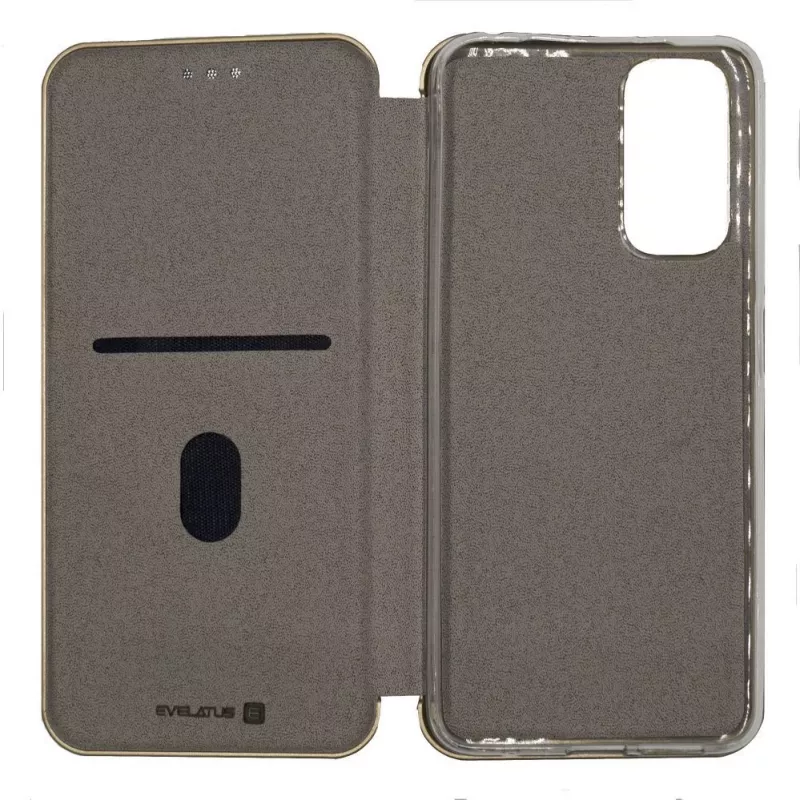 Evelatus Book Case voor Xiaomi POCO M3 / Redmi 9T / Redmi Note 9 4G - Goud