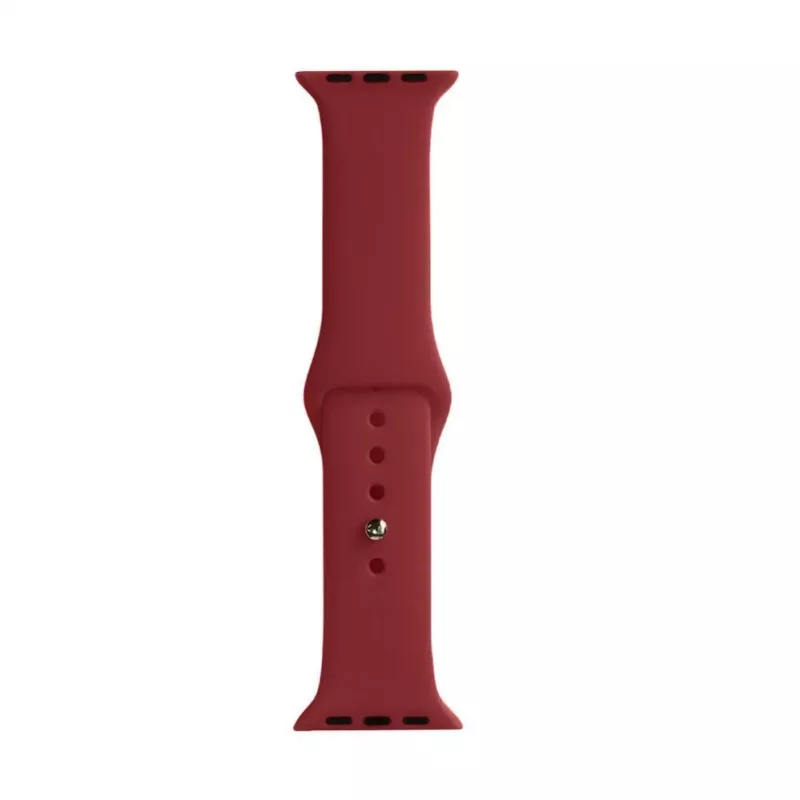 Evelatus Apple Watch 42/44/45mm silicone Loop horlogebandjes (140mm M/L) pruim