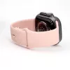 Connect Watch 38/40/41mm Siliconen Loop Horlogeband (132mm M/L) Pink Sand