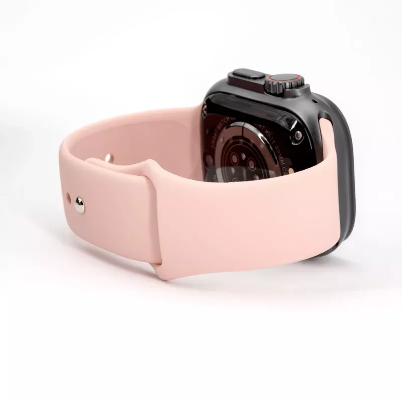 Connect Watch 38/40/41mm Siliconen Loop Horlogeband (132mm M/L) Pink Sand