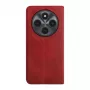 Evelatus Xiaomi Redmi 14C 4G/ 14C 5G / Redmi A4 / POCO C75 PU Leather Book Case rood