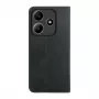 Evelatus Book Case voor Xiaomi Redmi Note 14 5G - zwart