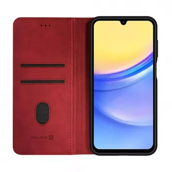 Evelatus Samsung Galaxy A15 Book Case Folio rood