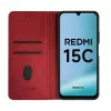 Evelatus Xiaomi Redmi 15C 4G/5G Book Case Folio rood