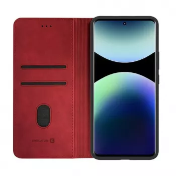 Evelatus Xiaomi Redmi Note 15 book case rood