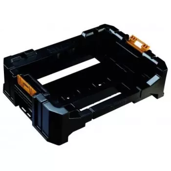 DEWALT DT70716-QZ TSTAK diepe gereedschapopbergbox zwart/geel