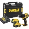 DEWALT DCD709M2T-QW 18V XR borstelloze combihamer 2x5,0Ah accu's TSTAK koffer
