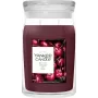 Yankee Candle Signature Black Cherry grote kaars in pot 567g