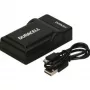 Duracell DRP5958 USB indoor acculader voor Panasonic DMW-BNB9E - zwart - 5V