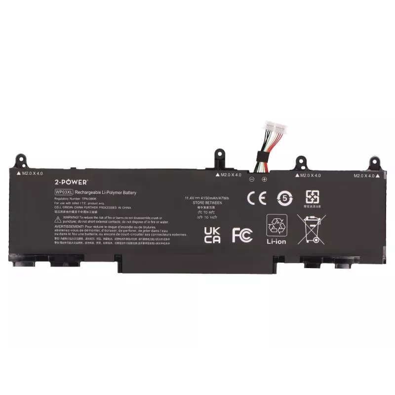 2-Power hoofaccupack HP Elitebook 830 G9 - 47 mAh