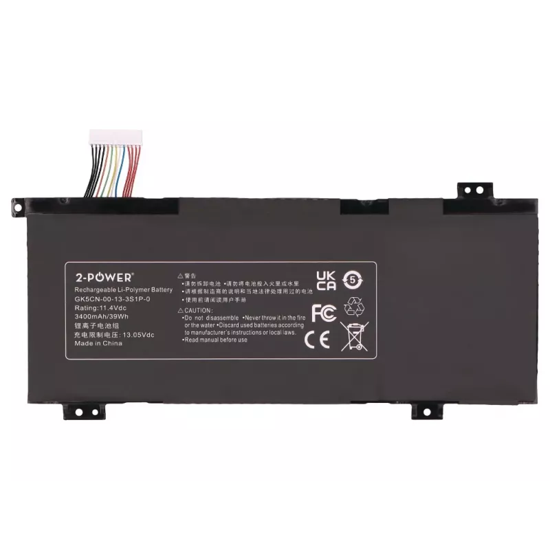 2-POWER Medion Erazer X15803 hoofaccupack - accu - 3.400 mAh