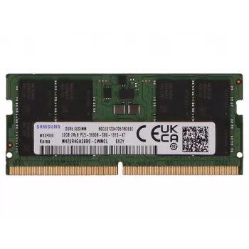 2-Power 32GB DDR5 5600MHz CL40 SoDIMM laptop werkgeheugen module