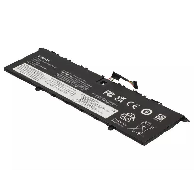 2-Power hoofaccupack voor Lenovo Yoga Slim 7 Pro-14ACH5 O 82N5 - 47 Wh