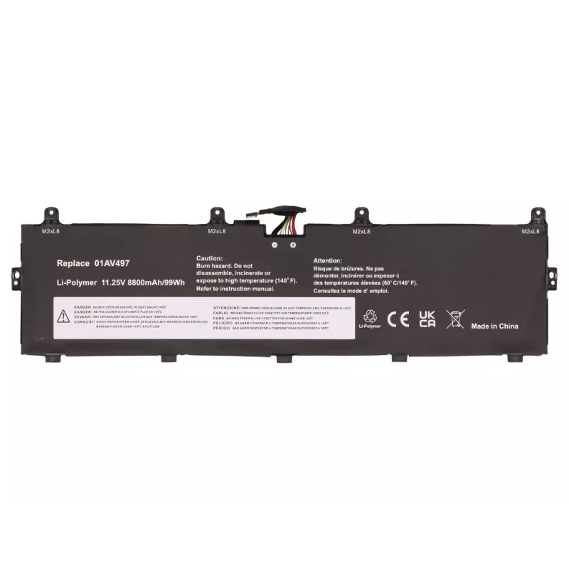 2-Power hoofaccupack voor Lenovo ThinkPad P72 20MB - 99 Wh