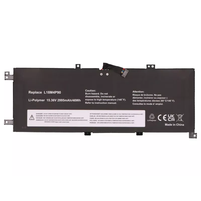 2-Power hoofaccu voor Lenovo ThinkPad L13 Yoga - 46 mAh