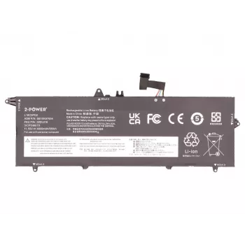 2-Power hoofaccu voor Lenovo ThinkPad T490S 20NX - 55 Wh Li-ion