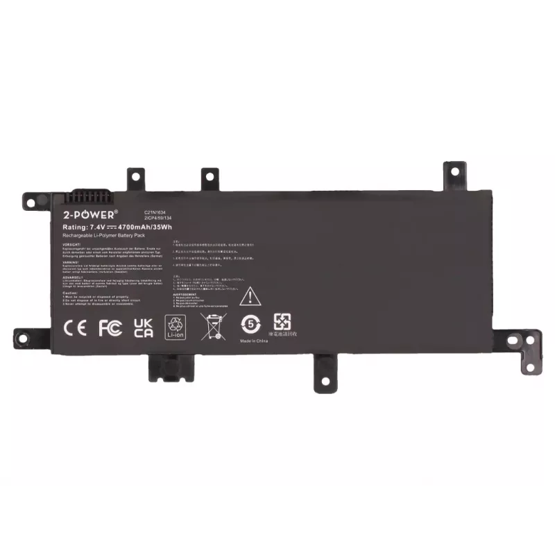 2-Power ASUS VivoBook R542U hoofaccu - 5000 mAh