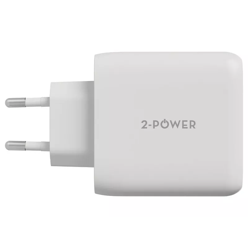 2-Power wandoplader PD 20W USB-C & 12W USB-A