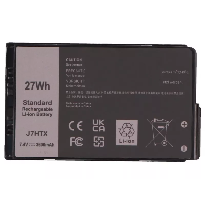2-Power hoofdbatterij voor Dell Latitude 12 7212 - 3600 mAh