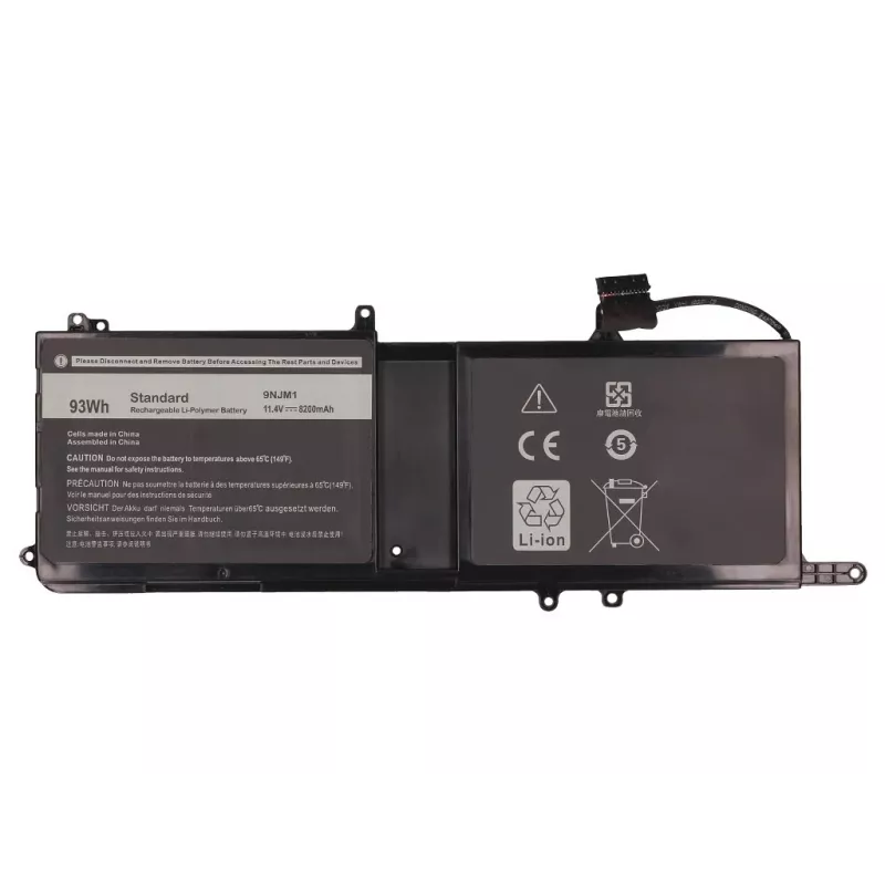 2-Power hoofdbatterij voor Dell Alienware 15 R3 R4 17 R4 R5 - 93 Wh