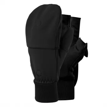 Trekmates Rigg Convertible wanten winddichte handschoenen zwart S/M