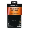 DURACELL 1m USB-A naar Lightning kabel wit MFi-gecertificeerd