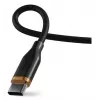 2-Power 2m USB-C naar USB-C 100W siliconenkabel zwart