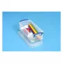 Really Useful Boxes 0.9C opbergbox - transparant - 0,9 liter - rechthoekig - polypropyleen