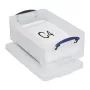 Really Useful Boxes 12C opbergbox - 12 liter - transparant - rechthoekig - polypropyleen - clipdeksel