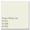 COLORAMA POLAR WHITE naadloze achtergrondpapierrol 1,35 x 11 m