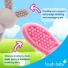 Brush Baby Bobbie Bunny bijtring - rosé rood