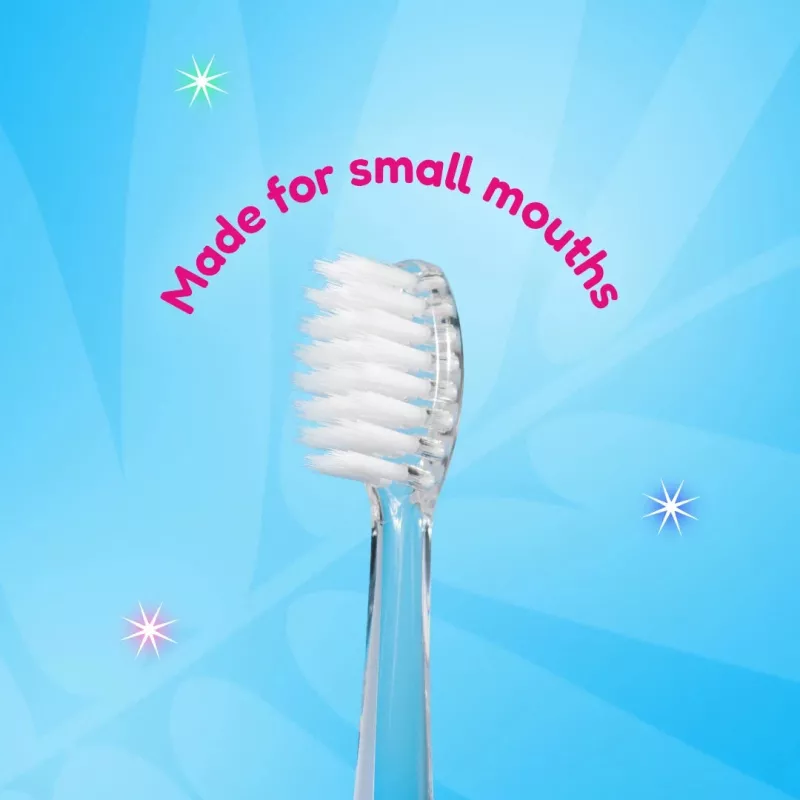 Brush-Baby Kidz Sonic vervangende borstelkoppen 6+ 4-pack