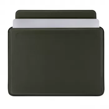 Pipetto Ultra Slim Sleeve voor MacBook 13/14, Donkergroen