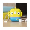 ThumbsUp! PowerSquad 3D siliconen AirPods-hoesje, Alien, blauw/wit/geel