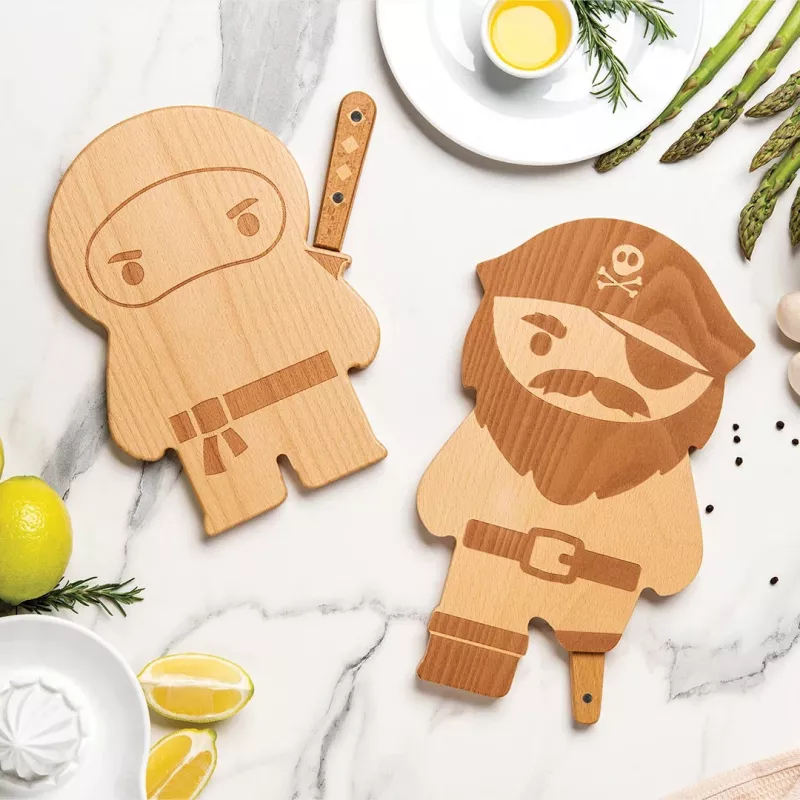 OTOTO Pirate Board snijplank & messenset